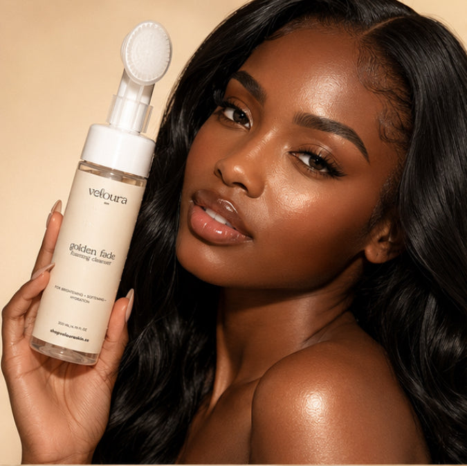 GOLDEN FADE foaming cleanser