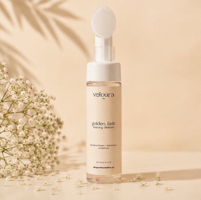 GOLDEN FADE foaming cleanser